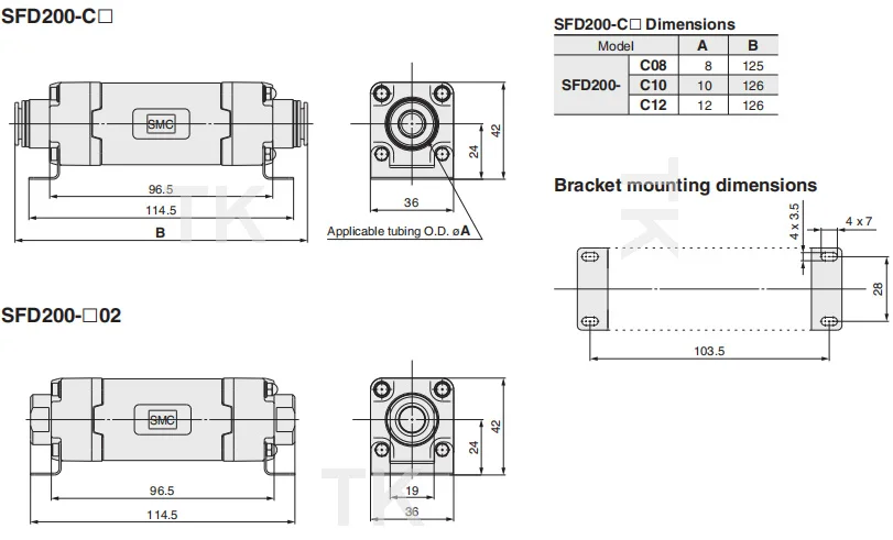 Smc Sfd100-02 에어 필터 - Buy 공압 공기 필터 포트 Size1/4 Sfd 시리즈 깨끗한 공압 공기 필터,Smc ...