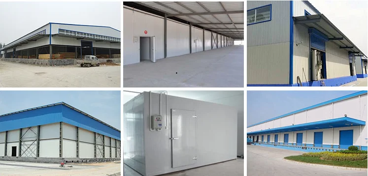 insulated aluminum pu foam panel for chiller cold room in south africa