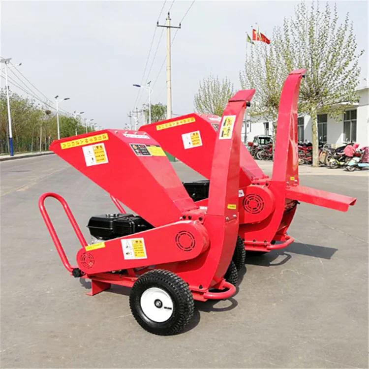 A New Type Of Gasoline Engine Mobile Wood Chipper,Garden Waste Branch ...