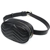 High Quality Belt Bag Waist Bag Round Quilting Fanny Pack Women Luxury Brand PU Leather bum bag