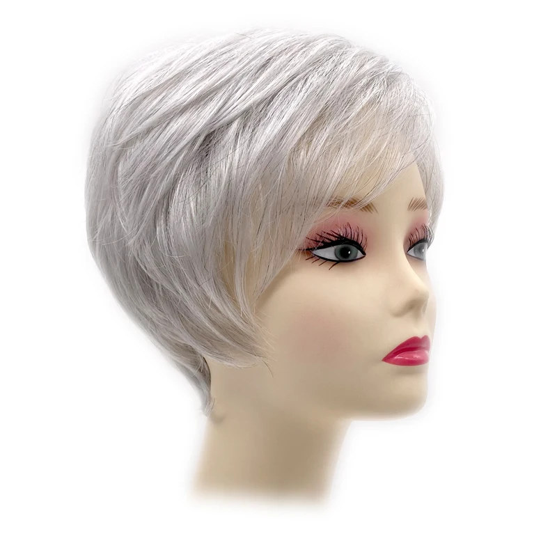 synthetic wigs for women gray