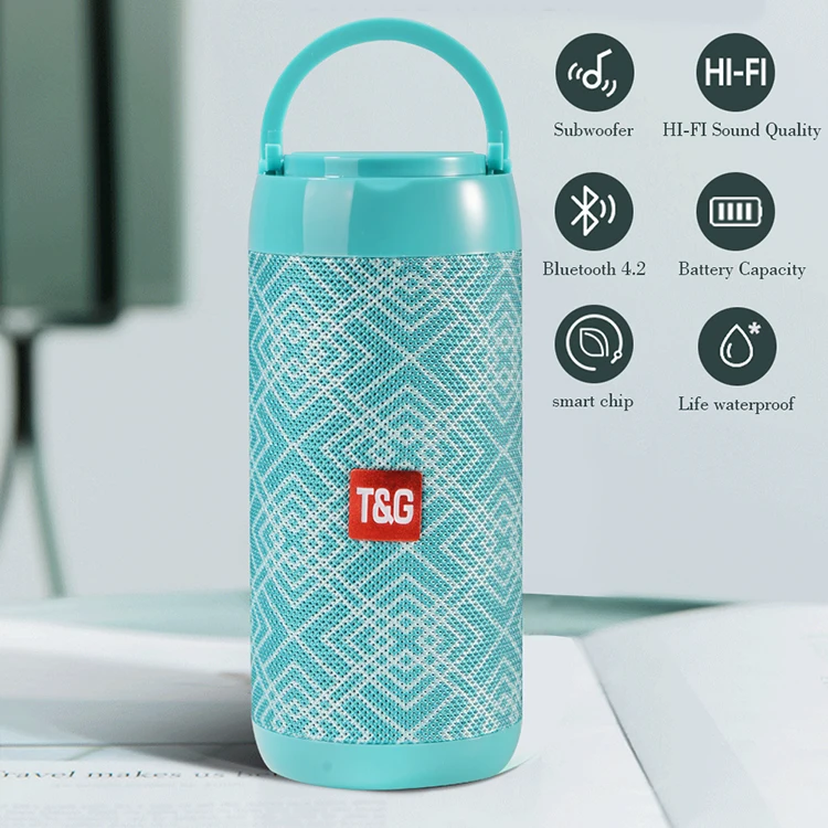 Portable wireless speaker tg113c camping light radio wireless microphone tws portable bass waterproof party bluetooth speaker - ANKUX.COM