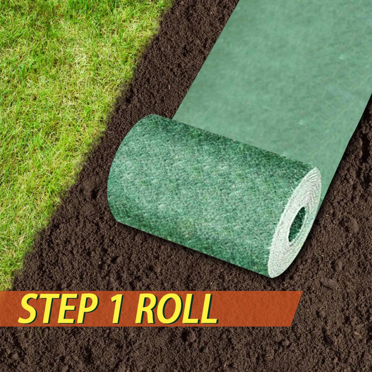 Grass Seed Mat,Biodegradable Grass Seed Cushion Grow Mat Lawns Garden