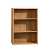Wholesale unique natural antique 3 shelf wooden bookcase for living room