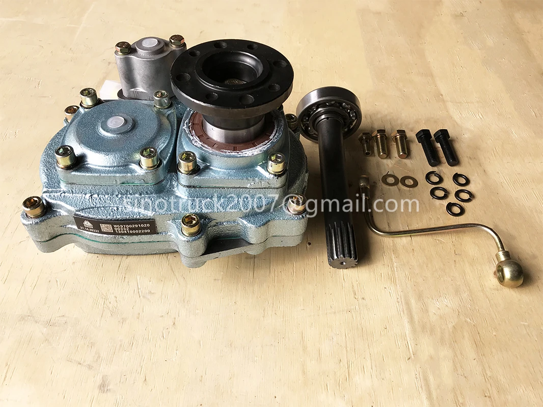 Howo Transmission Gear Box Parts PTO Assembly WG9700291020