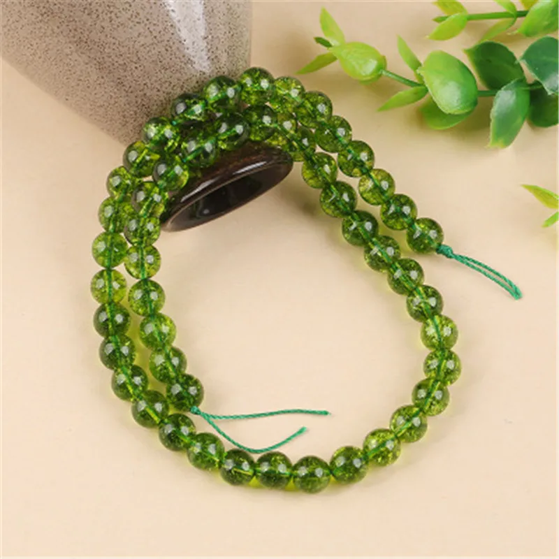 Wholesale 4 brins 5x8mm Facettes Peridot Abacus Gemstone Loose Beads 15 in environ 38.10 cm 