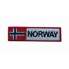 Norway embroidery flag patch
