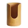 Bamboo Tea Container Holder Storage for Makeup Remover Pads Organizer