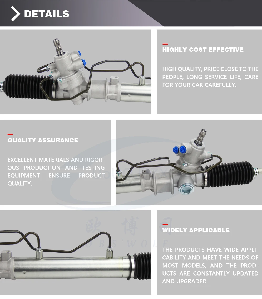 High-quality Power Steering Gear Box for Toyota Hiace