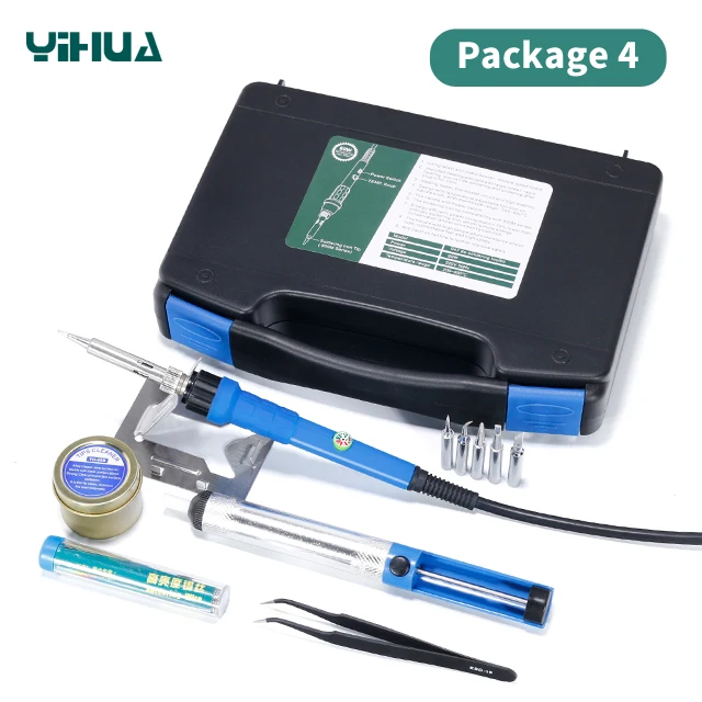 Yihua947ii 60w Adjustable Temperature Soldering Electronic Tool Kit