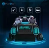 FuninVR Hot Sale earn money Virtual Reality multiplayer vr simulator game machine 6 Seats Racing 9d VR simulator