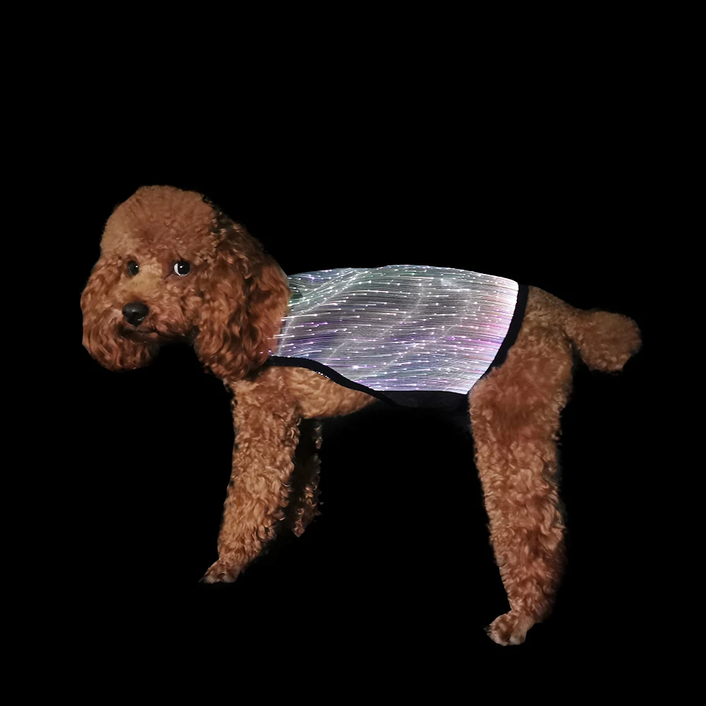 Hot Sell Luminous Pof Pet Clothes And Dog Clothes For Winter Use Buy