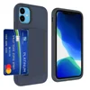 2 in 1 TPU PC Dual Layer Armor Phone Case for iPhone XIR with Flip Card Holder On Back
