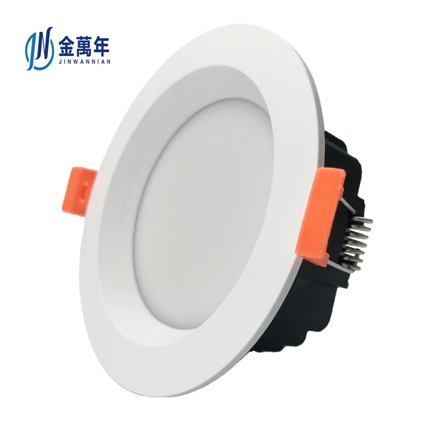 LED commercial light aluminium white light AC200-240  high quality Ceiling Dimmable Recessed LED SMD Downlight