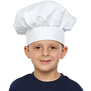 批发定制logo儿童厨师帽烘烤绘画