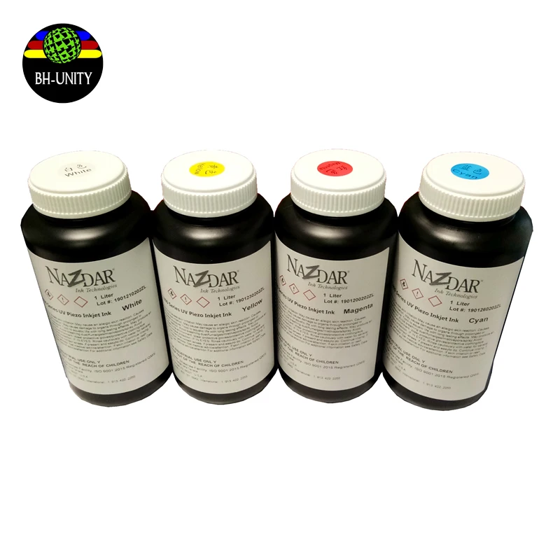 Original Nazdar Uv Curing Ink 1000ml For 3d Uv/roll To Roll Printer