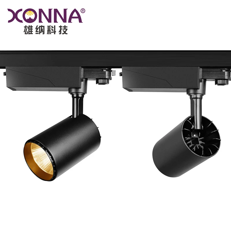 Xonna Dimmable LED Track Light 8W 15W 25W COB LED Spot Track Lighting