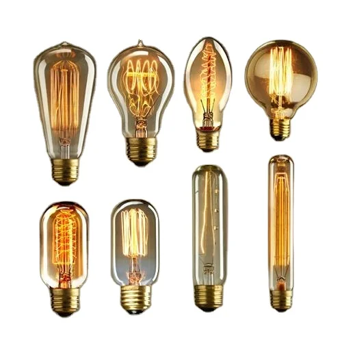 st64 g95 g125 decoration 25w edison bulb e26 vintage antique lamps