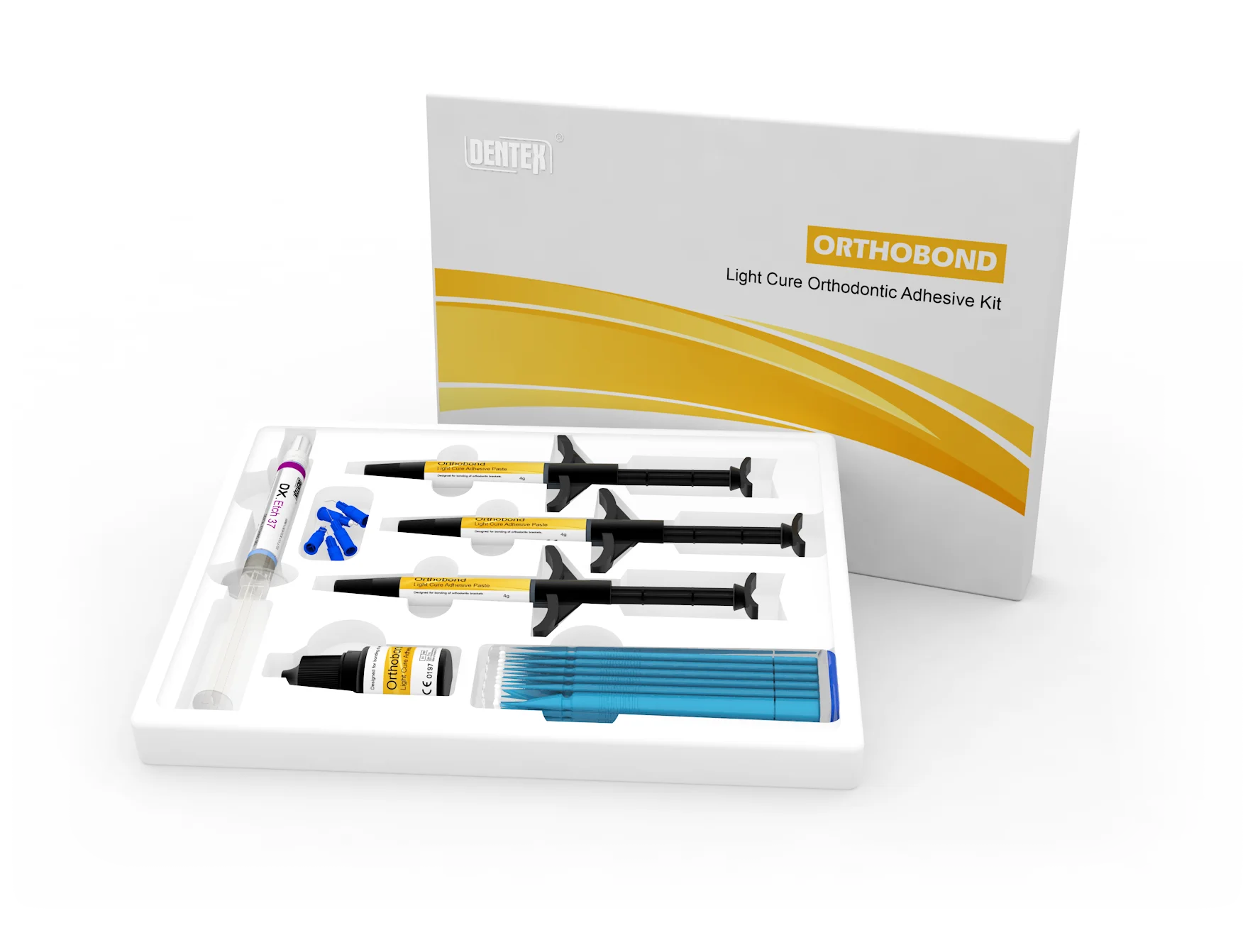 Orthodontic Light Cure Adhesive Paste Orthodontic Adhesive Kit