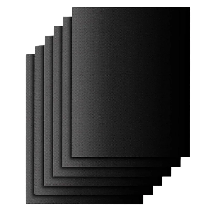 Outdoor BBQ Mat Non-Stick Reusable Waterproof Fireproof Portable for Charcoal Grilling Electric Grills Camping Outdoor Kitchen factory