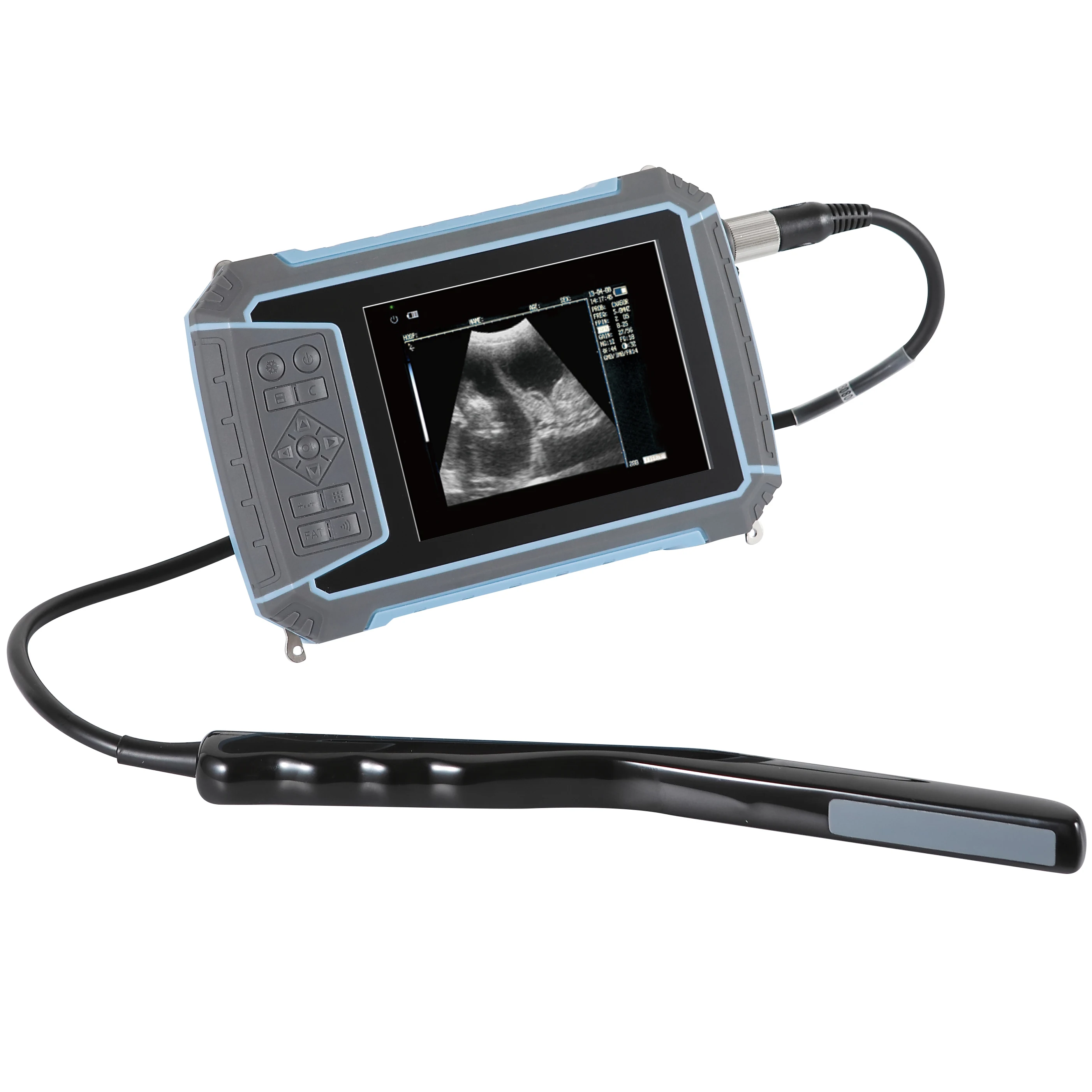 防水防尘全数字便携式兽医超声扫描仪超声波设备出售