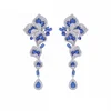 YSearring-279 Xuping latest arrive fashion jewelry design zirconia earring studs