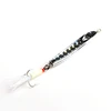 Fishing Rig Lures Sequins Bait Metal Bass Hard Double Spoon Bait Jig Lure 4 Color Selectable isca metal