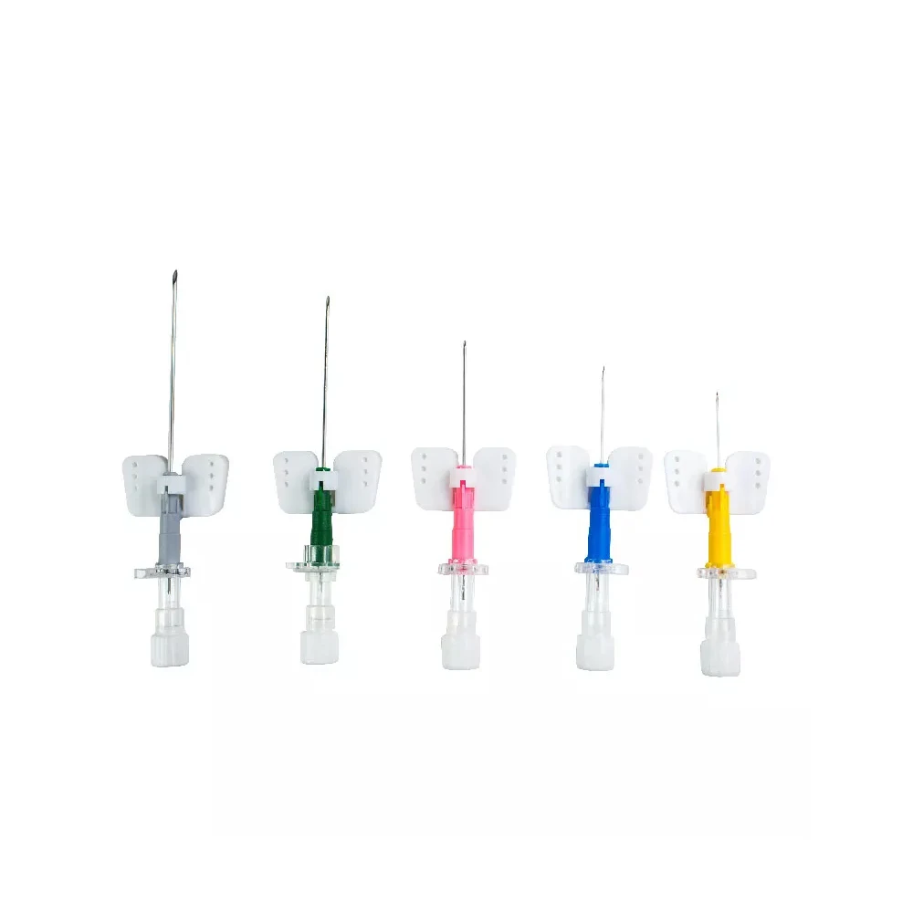 product mdt high quality iv cannula catheter with injection port and wing different type medicos sonda-95