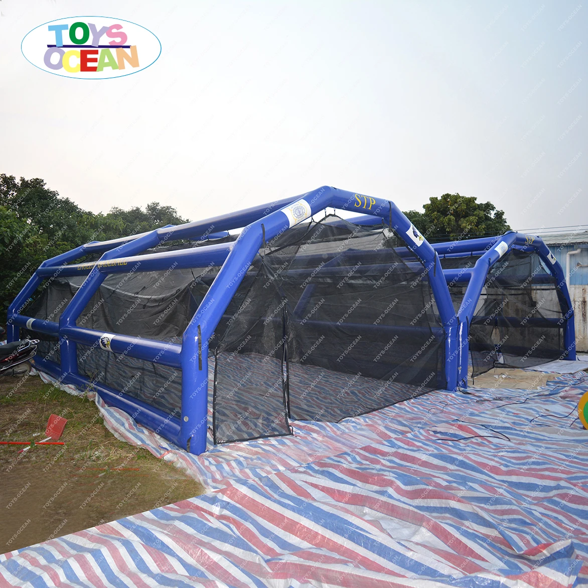 Softball Training Inflatable Batting Cage With Customize Logo For