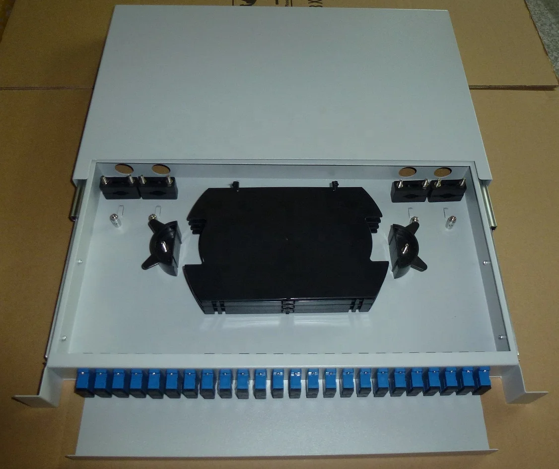 Lulink panel De Fibra Para Montaje En Estante 12 Puertos Tipo 