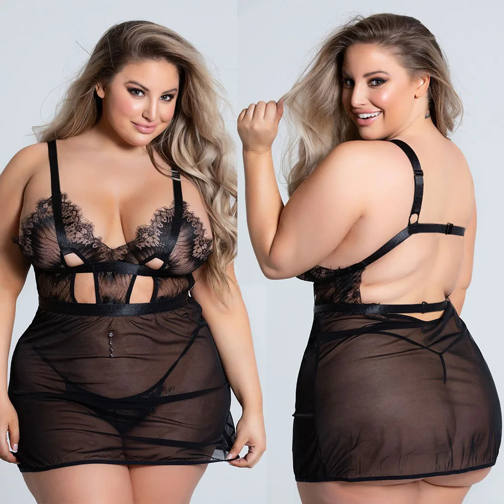 Big Breast Teddies Bodysuit Lingerie 