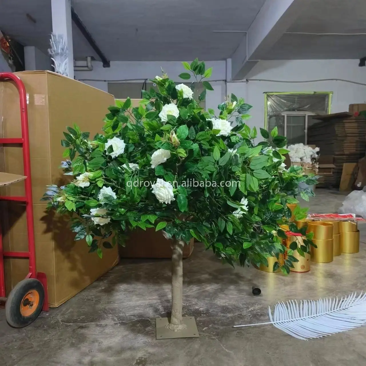 Factory Sale Large Outdoor Artificial Banyan Tree Theme Park Artificial