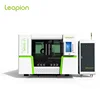 Leapion high quality protective exchange platform fiber laser cutting machine
