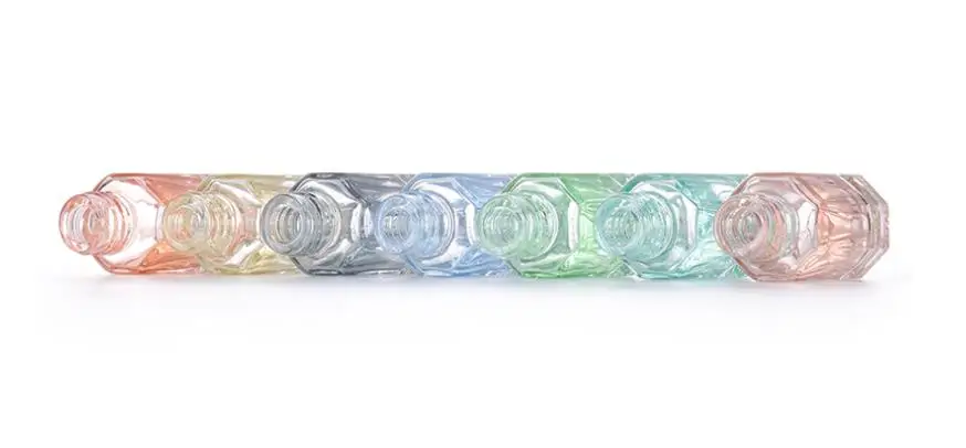 Wholesale 6ml Octagon Empty Roll on Bottles Octagonal Roll on Glass ...