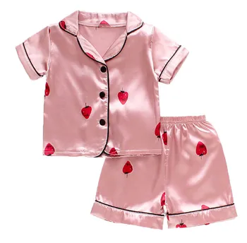 baby girl silk pajamas