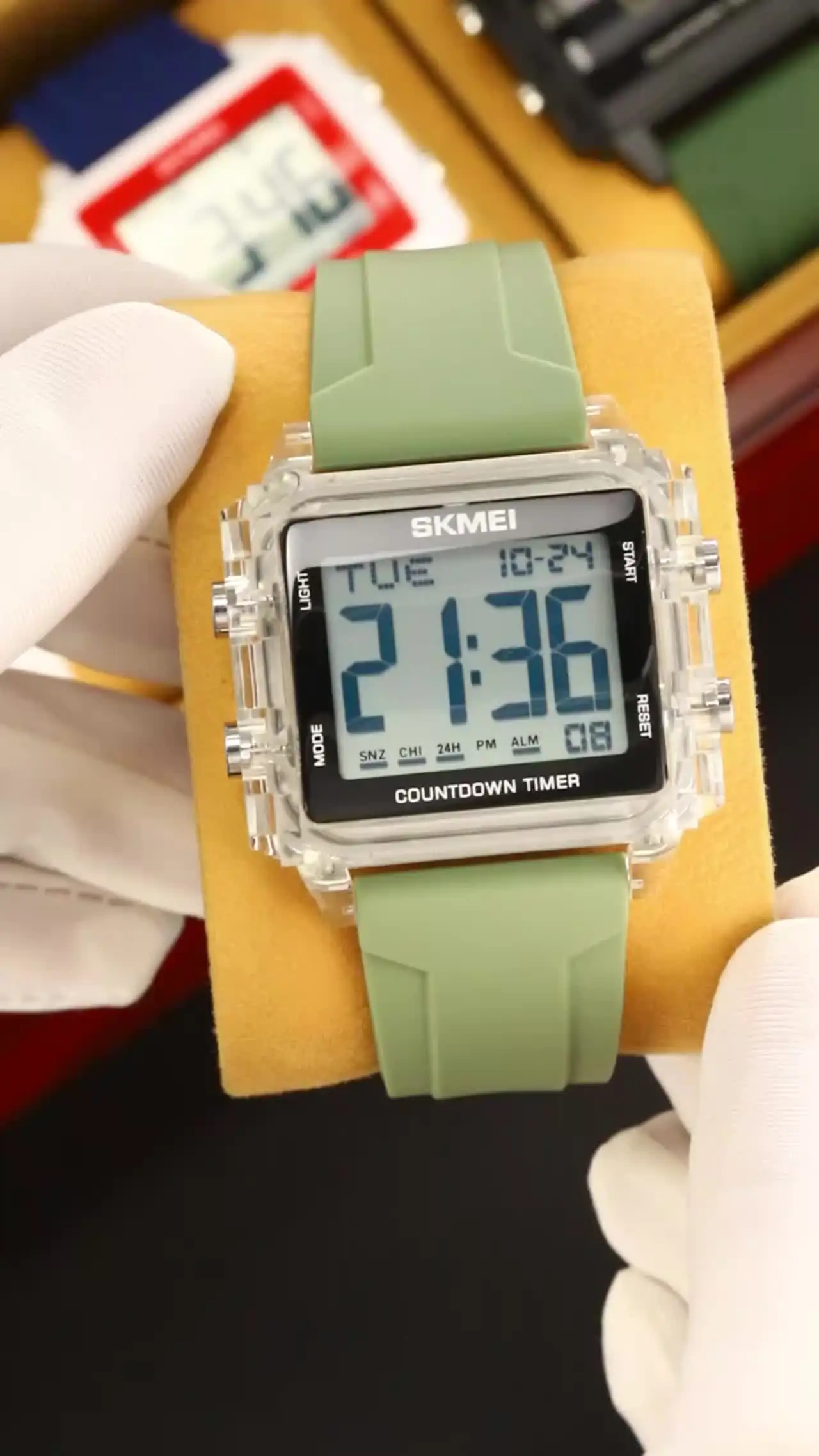 SKMEI 2320 Super Custom Face Man Digital Watch Best Silicone Band