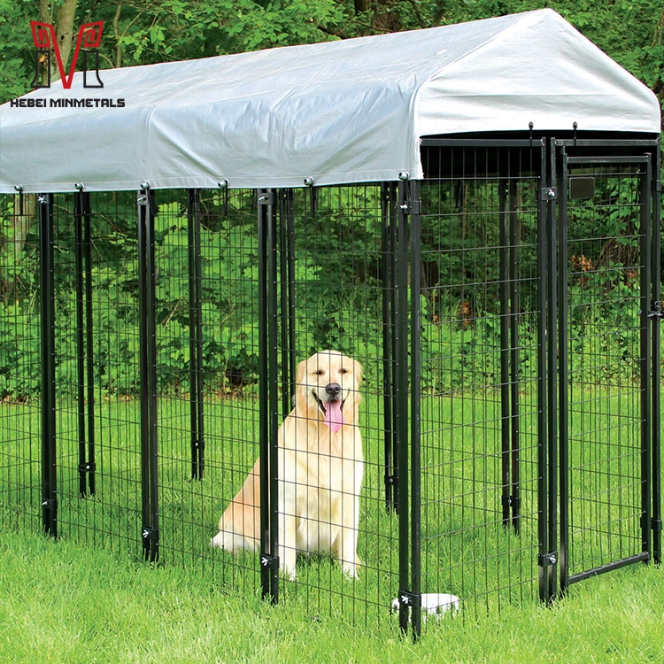 Easy Disassemble Heavy Duty Enclosure Dog Crate Pet Run Cage Outdoor