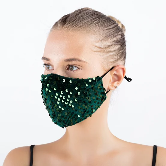 流行水钻金饰时尚面膜派对面膜金光罩