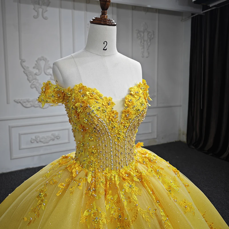 3d Flower Quinceanera Dresses - Elegant Evening Options