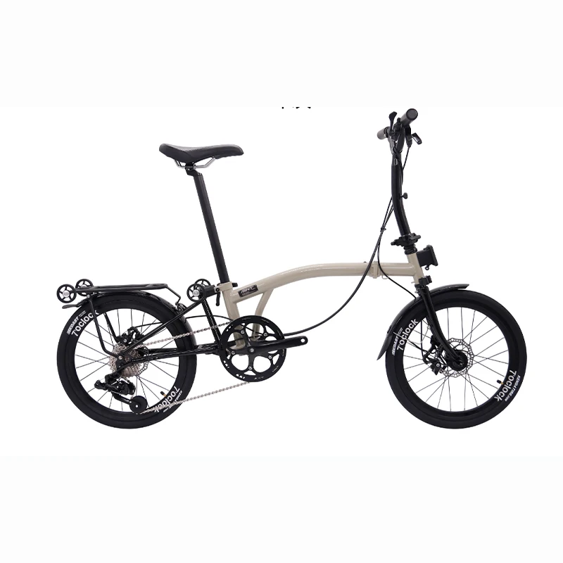 MINT 16-Inch 9-Speed Tri-Folding Bike with Disc Brake – Durable