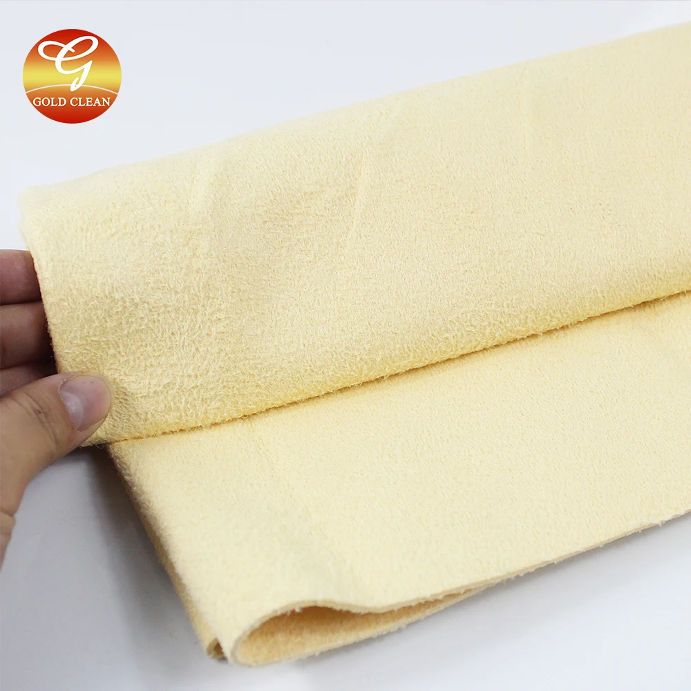 100 Nylon Microfiber Synthetic Chamois Leather Shammy Car Cleaning