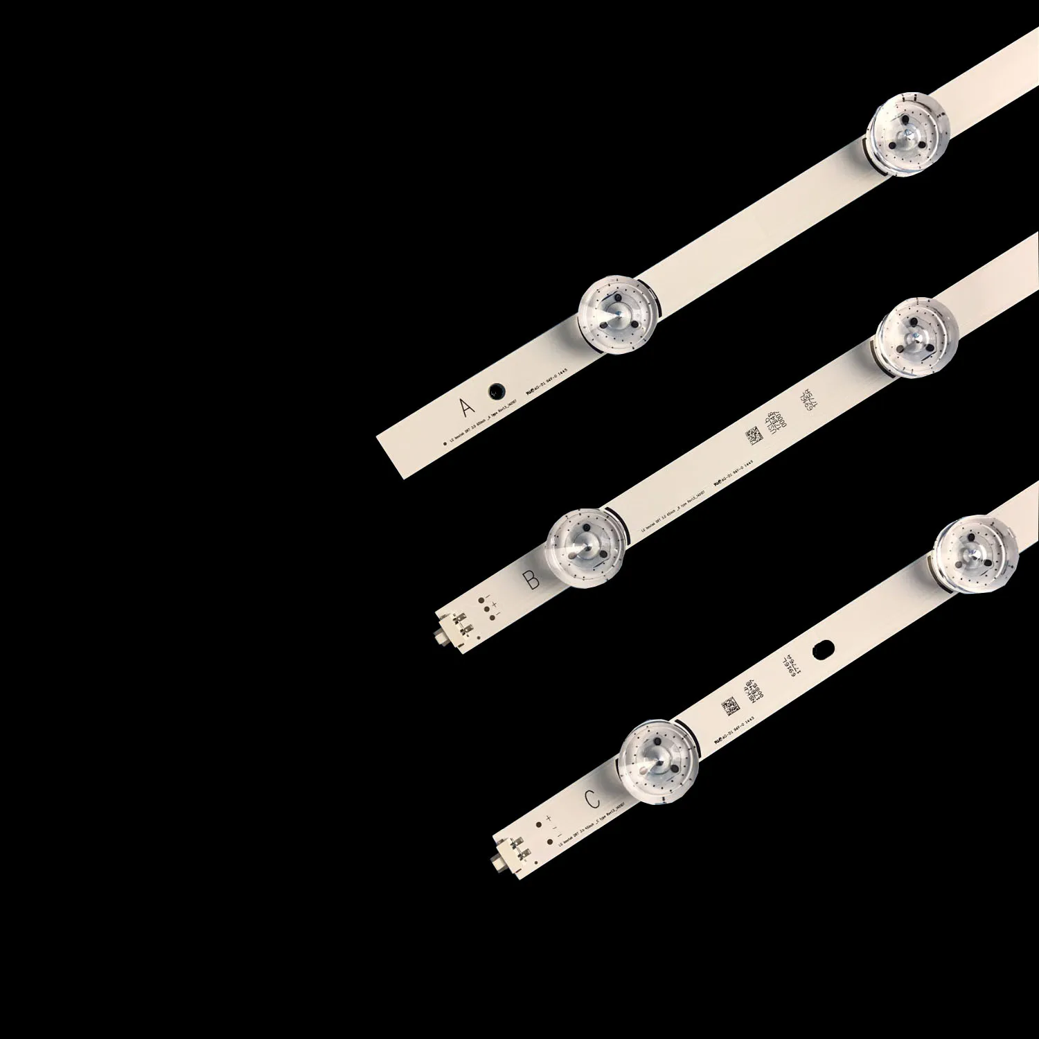 3pcs LED strip 12leds 6916L-1775A 6916L-1774A 6916L-1773A For LG lnnotek DRT 3.0 65 inch A/B/C type 65GB6310 LC650DUF-FGA1 FGA2