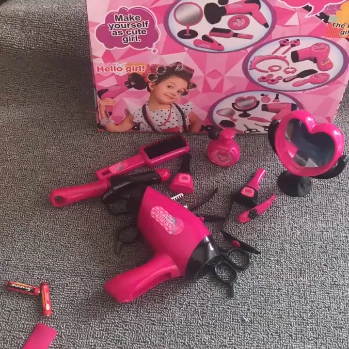 New Style Indoor Pretend Play Haircut Fashion Beauty Toys Girls Makeup Kit Buy Girls Makeup