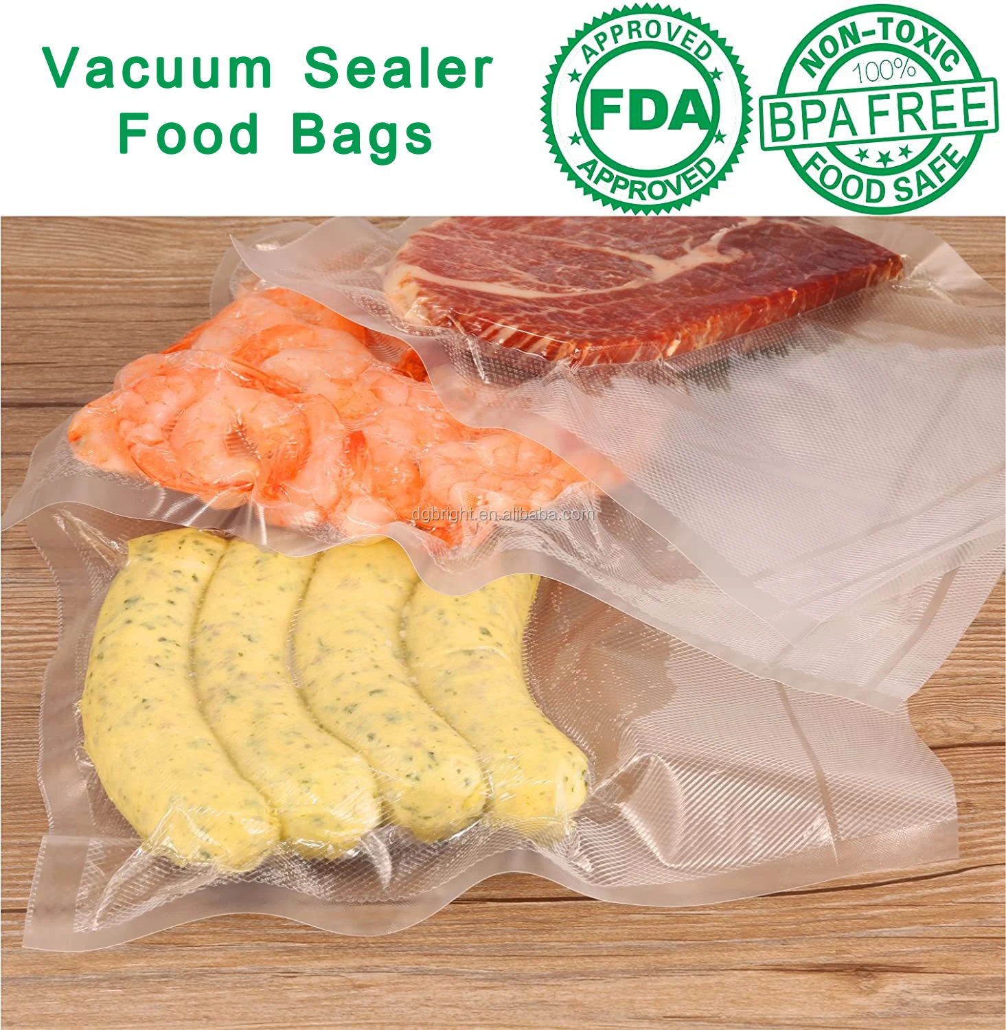 Heavy Duty Commercial Grade Vacuum Sealer Bag Rolls For Food Saver Seal A Meal Vac Sealers 12 X