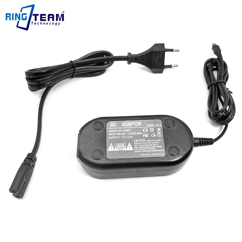 AC Adapter DMW-AC5 with DMW-DCC4 Dummy Battery for DMC-FS25 FS30 FS33 FS4 FS6 FS7 FS8 FS42 FS62 FX40 FX48 FX60 Cameras factory