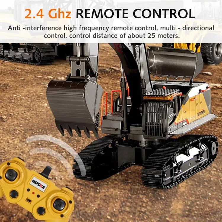 Kouyikou Hot Sale Radio Control Toys Rc Excavator Toy Car Remote