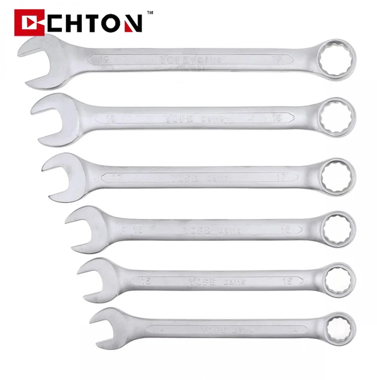 Professional 25 Pcs Crv Double Open End Spanner Set Wheel Spanner