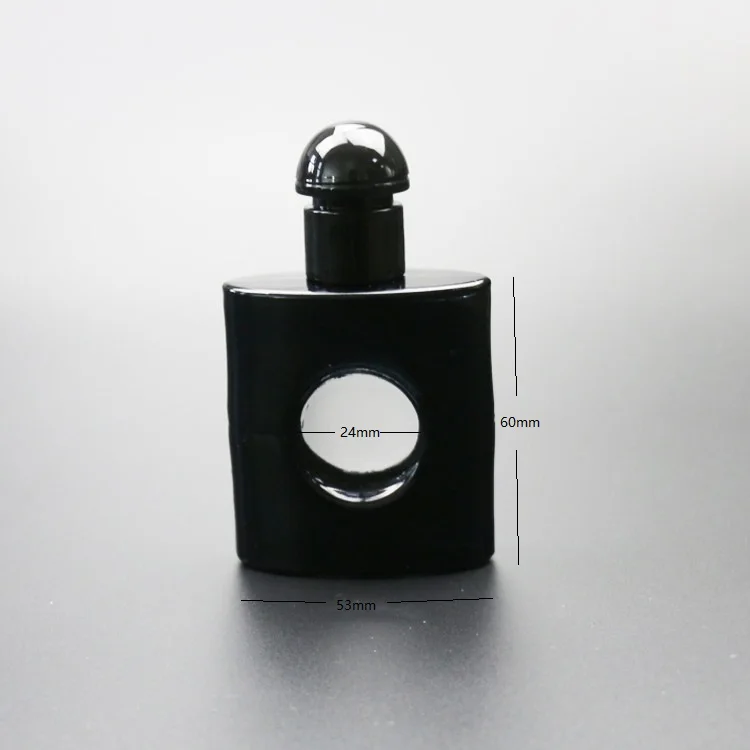 25ml Black Perfume Bottle Luxury Perfume Glass Bottle Mini - Buy Black ...