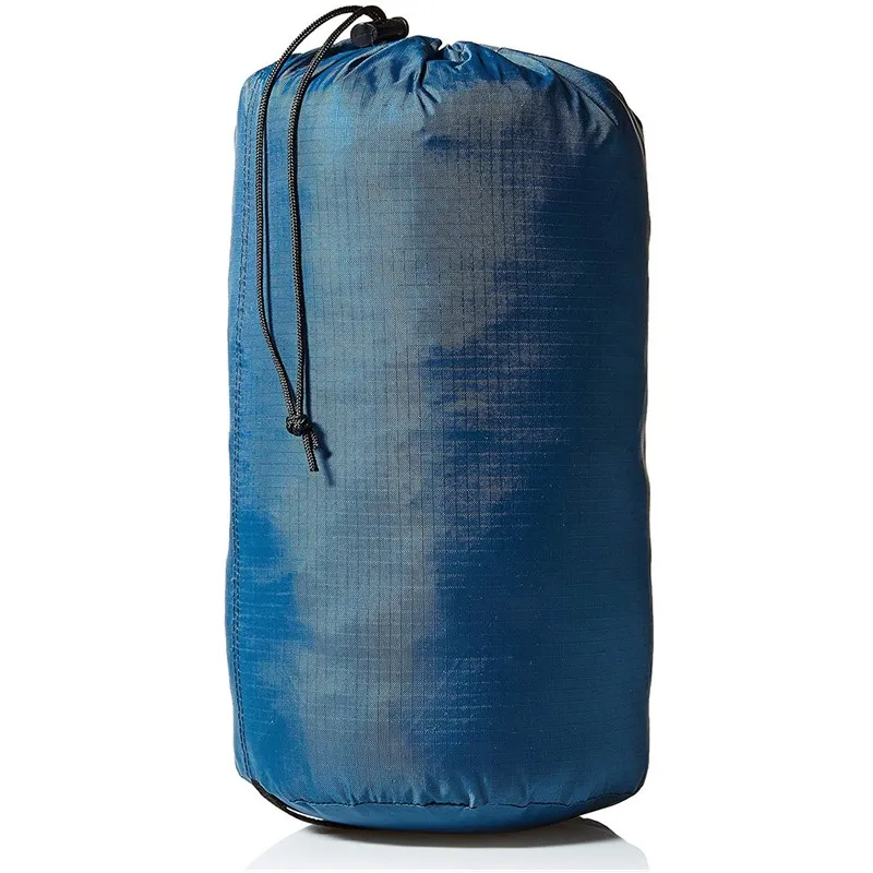 Customized Black Large Round Bottom Nylon Drawstring Bag For Packaging