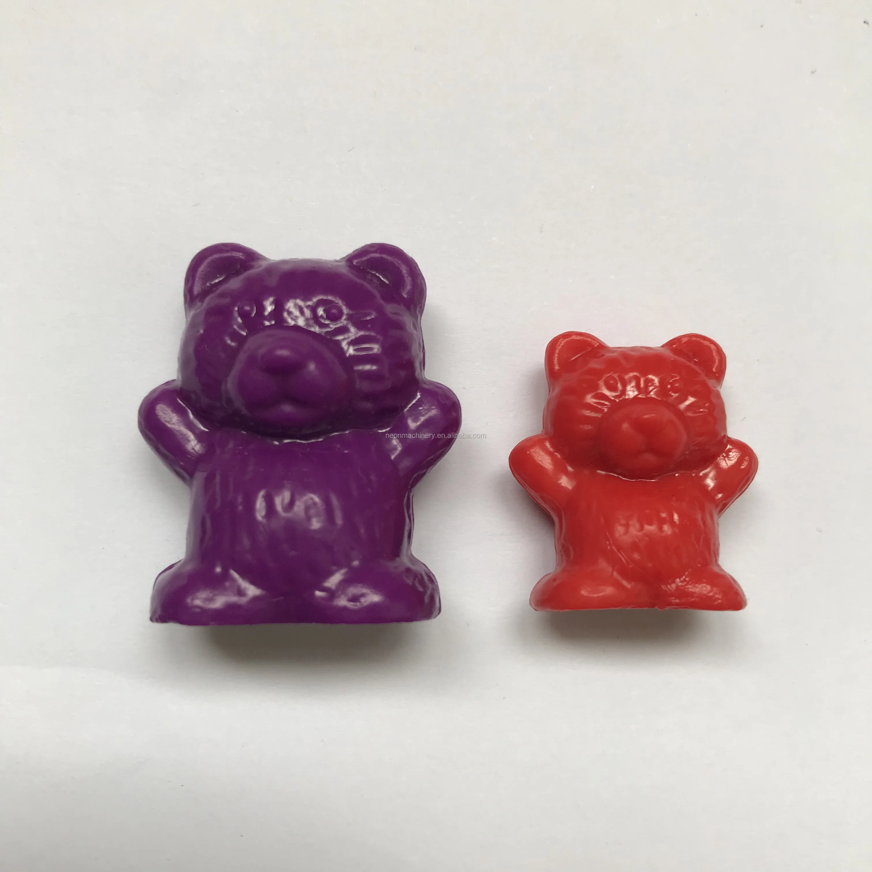 small plastic toy bears